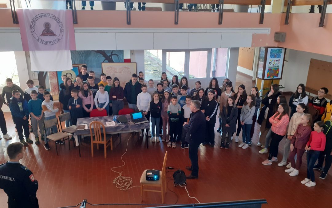 Предавање о безбједности на интернету и дроги