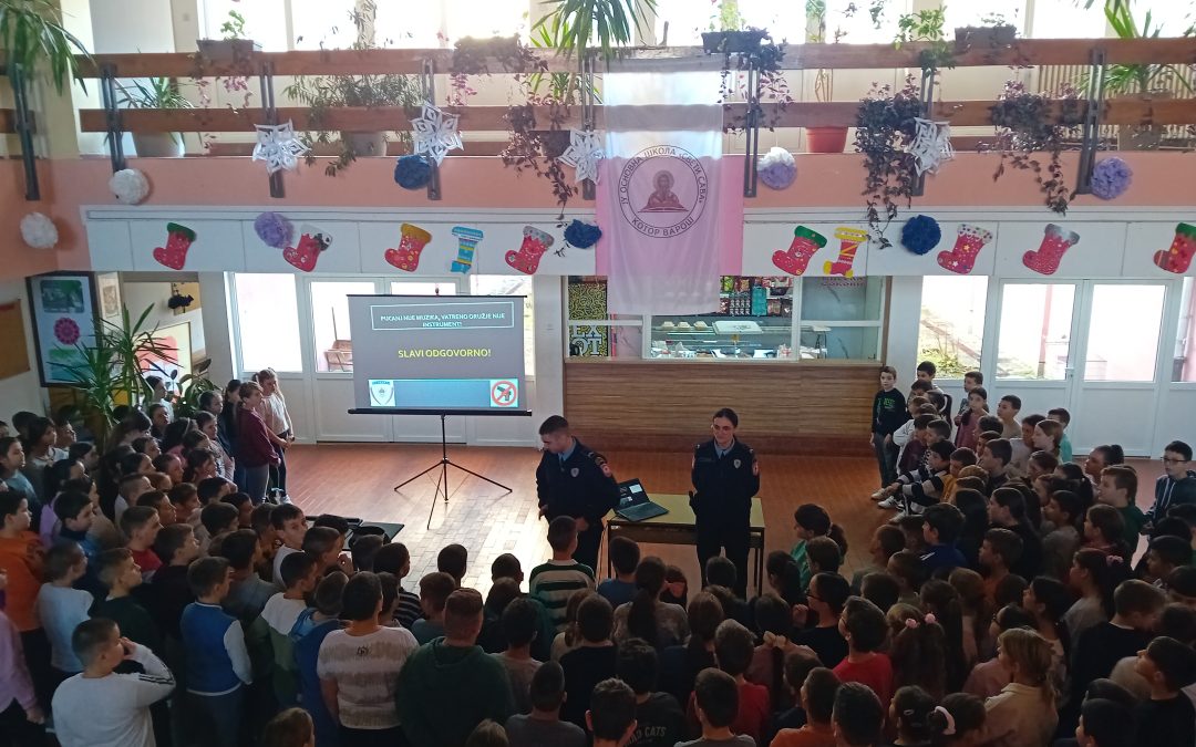 Предавање о опасности од пиротехничких средстава